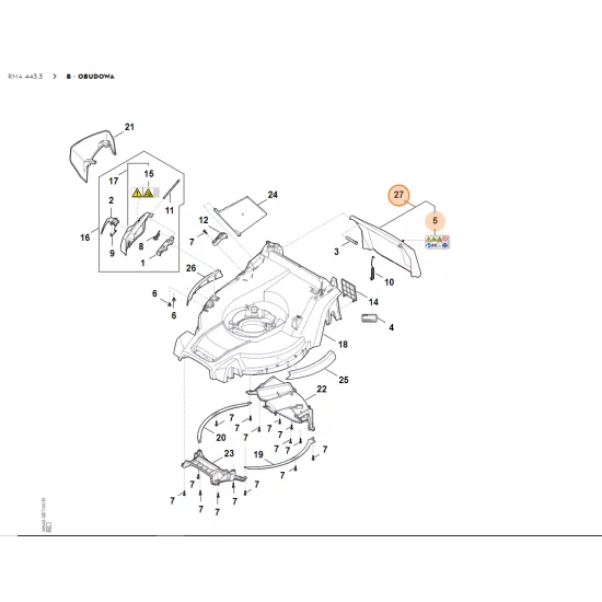 STIHL Klapa WA41 700 2715